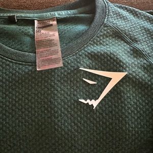 Gymshark OG performance longsleeve forest green